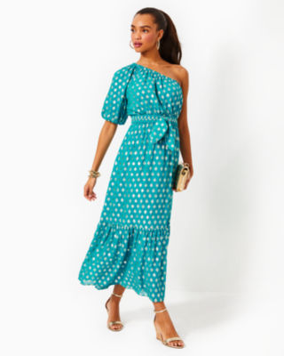 Lilly pulitzer hotsell teal dress