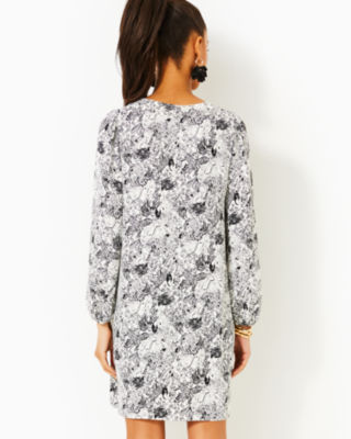 Lilly Pulitzer Olivine A-line Dress In Onyx Animal Magnetism