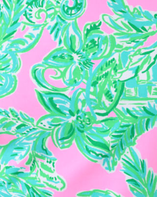 UPF 50+ Luxletic Renay Tank Top, Mandevilla Baby Pink Sand Paradise, large image 4