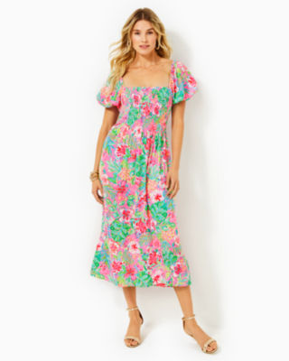 Lilly pulitzer short sleeve sales dress