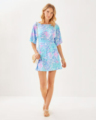 Parigi Boat Neck Romper, Multi Via Del Mar, large image 2