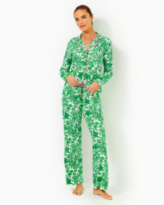 Lil Escape Plan Pajama Set - Lilly Pulitzer