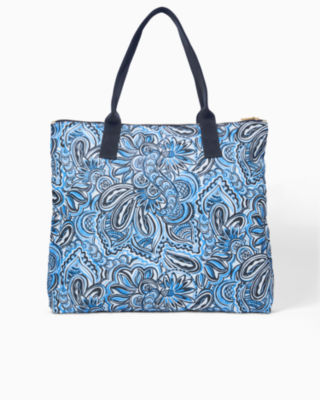 Piper Packable Tote, Resort White Give It A Whirl Accessories Small, large image 2