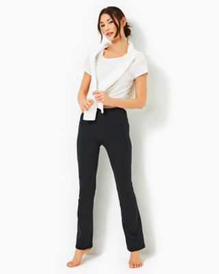 Betabrand, Pants & Jumpsuits, Womens Size 2xl Betabrand Black Pull On  Cropped Yoga Dress Pants