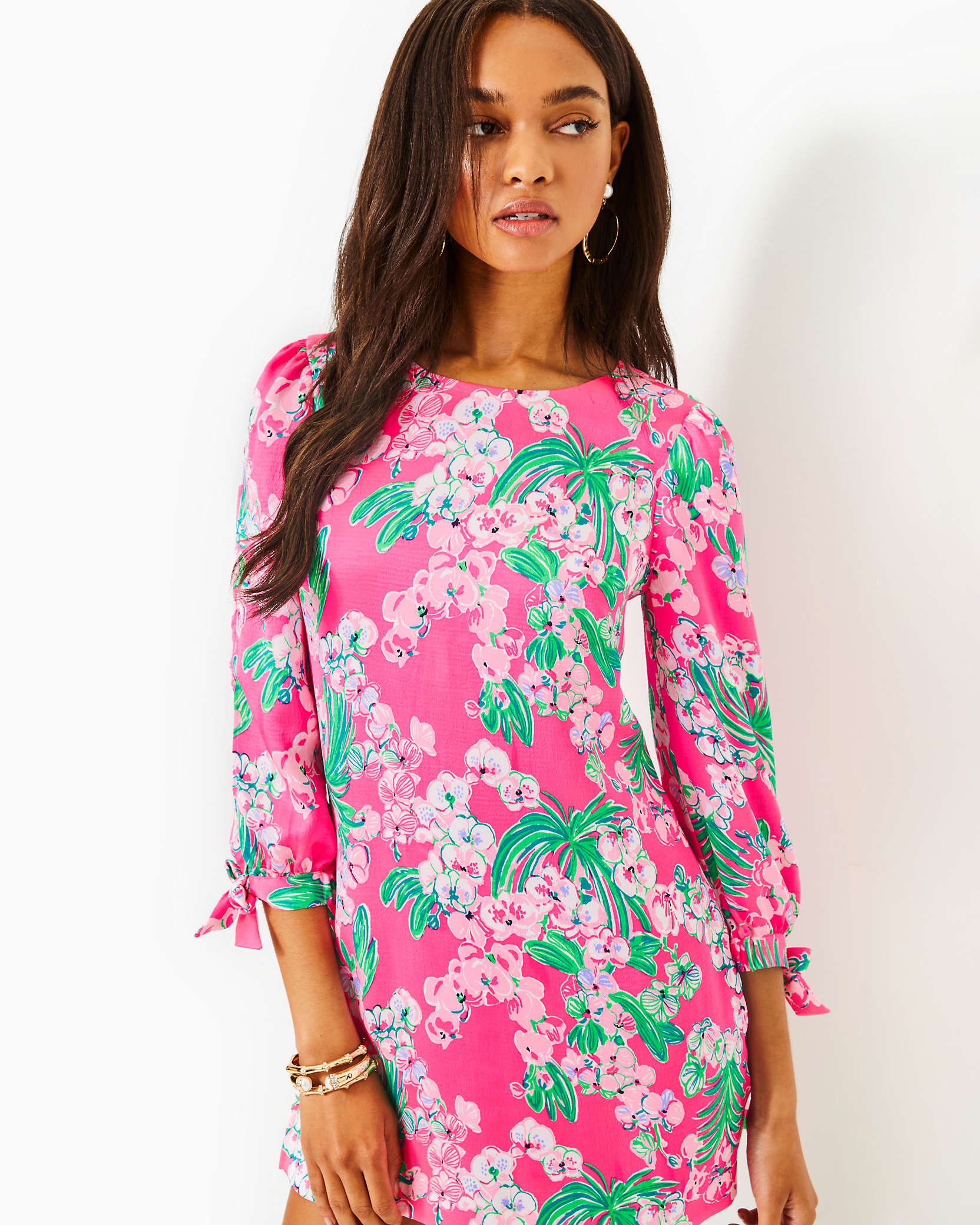Shop Lilly Pulitzer Maude Long Sleeve Romper In Roxie Pink Worth A Look