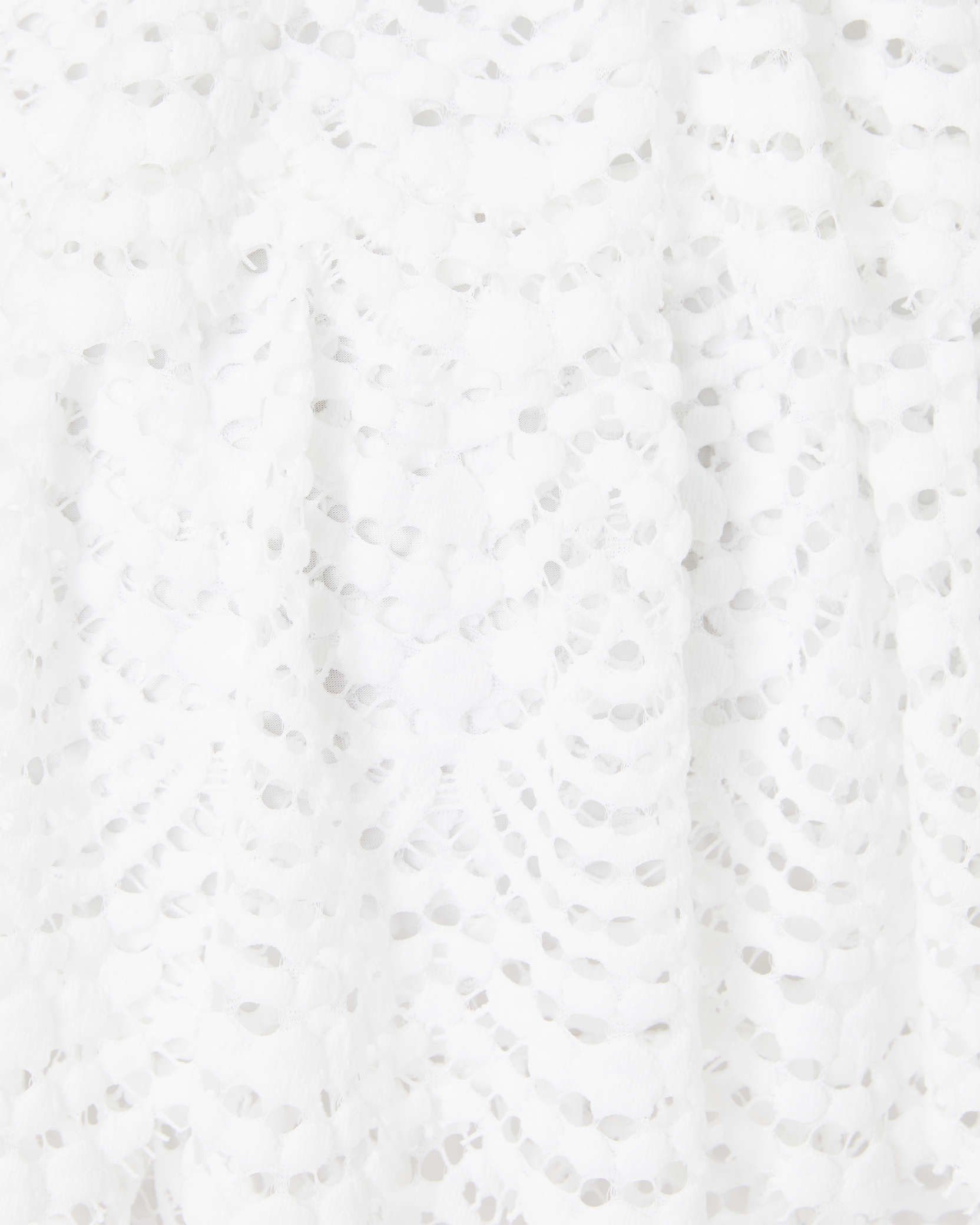Shop Lilly Pulitzer Faye Lace Ruffle Dress In Resort White Scalloped Shell Lace
