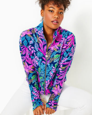 Lilly pulitzer full zip on sale jacket