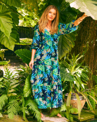 Deacon Maxi Dress, Multi The Hottest Spot, large - Lilly Pulitzer