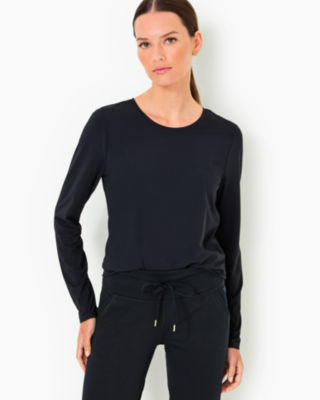 Trendy Women's Black Tops | Lilly Pulitzer