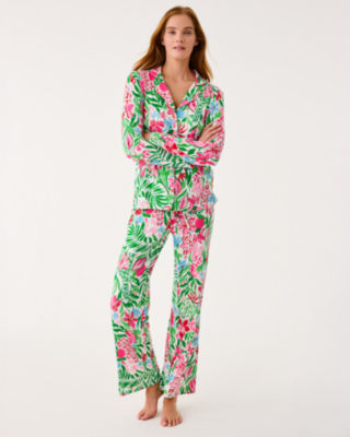 Lilly Pulitzer 30.5" Pajama Knit Pant In Multi
