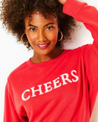 Red sweatshirt women new arrivals