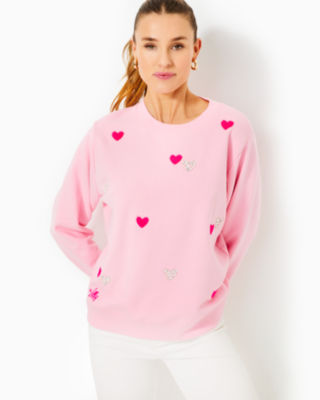 LILLY PULITZER BALLAD COTTON SWEATSHIRT