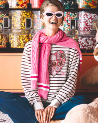 Ballad Sweatshirt, French Roast Box Of Chocolates Embellishment, large