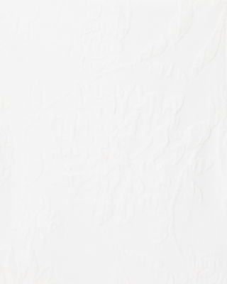 Arlana One-Shoulder Romper, Resort White Caliente Pucker Jacquard, large image undefined