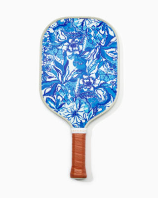 Lilly Pulitzer x Recess Pickleball Paddle, Blue Tang Flocking Fabulous, large  - Lilly Pulitzer