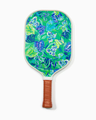 Lilly Pulitzer x Recess Pickleball Paddle, Blue Tang Flocking Fabulous, large image null - Lilly Pulitzer