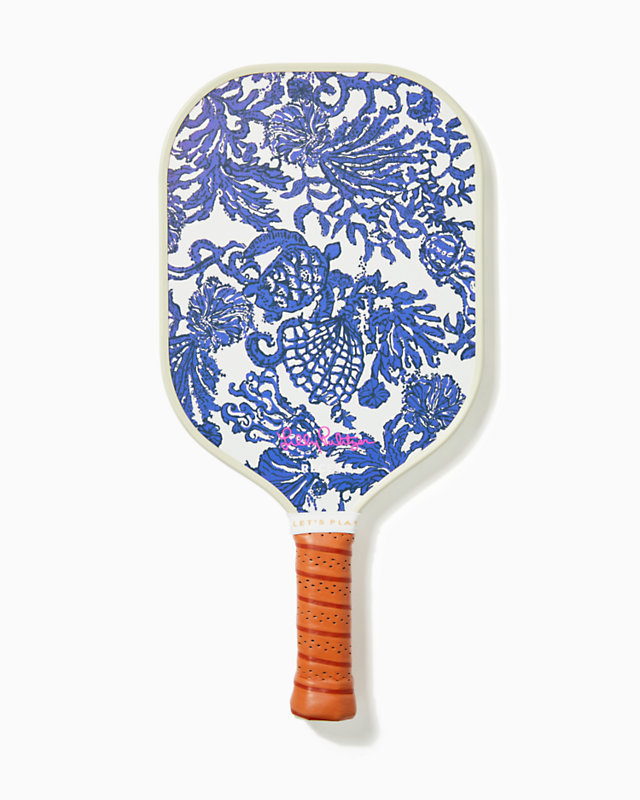Lilly Pulitzer x Recess Pickleball Paddle, Deeper Coconut Ride With Me, large - Lilly Pulitzer
