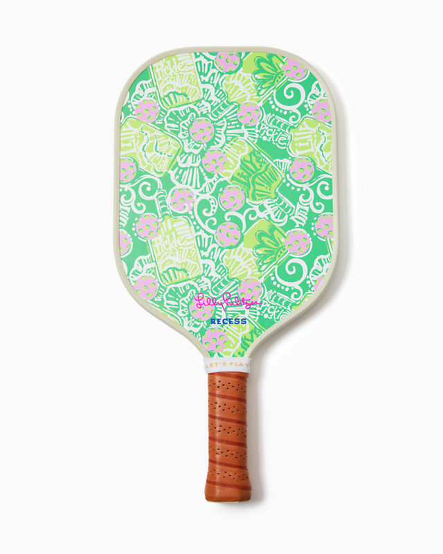 Lilly Pulitzer x Recess Pickleball Paddle, Spearmint In A Pickle, large - Lilly Pulitzer