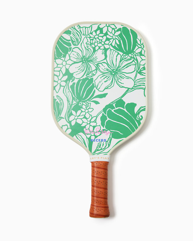 Lilly Pulitzer x Recess Pickleball Paddle, Spearmint Oversized Kiss My Tulips, large - Lilly Pulitzer