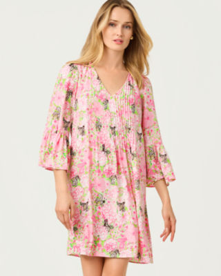 Danika Tunic Dress, Pistachio Macaron Bees Knees, large