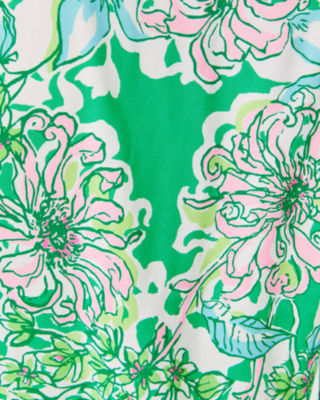 Danika Tunic Dress, Spearmint Blossom Views, large image undefined