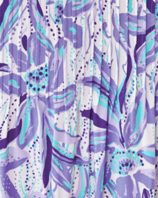 Danika Tunic Dress, Tropicalia Purple Elephant In The Bloom, large image 3