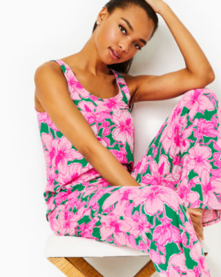 Lilly Pulitzer 100% Cotton Pajama Pants for Women