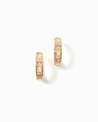 Via Parigi Hoop Earrings, , large  - Lilly Pulitzer