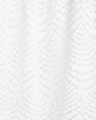 Parigi Skort Romper, Resort White Scalloped Shell Lace, large image undefined