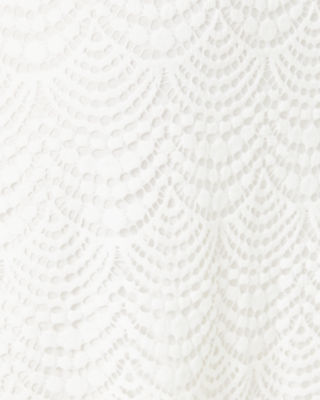 Parigi Lace Maxi Dress, Resort White Scalloped Shell Lace, large image undefined