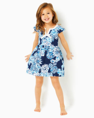 Navy Lace Party Dress, Cute Navy Juniors Dress Online Lily Boutique