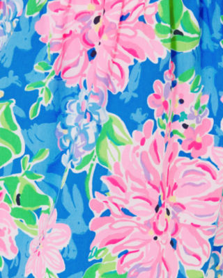 Shop Lilly Pulitzer Girls Alexandra Cotton Dress In Multi Spring In Your Step