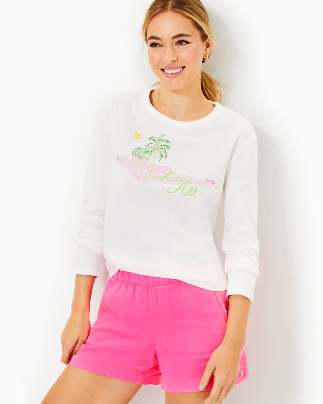 Luxletic Rally Cotton Tee, , large - Lilly Pulitzer