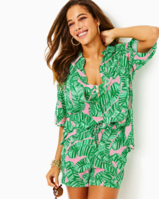 Franki Cover-Up Shirt, , large - Lilly Pulitzer