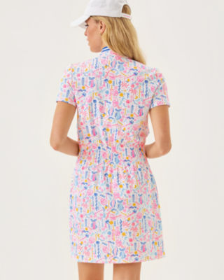 UPF 50+ Luxletic Love Active Dress, Multi Summer Serenade, large image 1