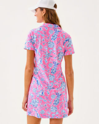 UPF 50+ Dune Dress, Rousseau Pink Barefoot Beachcombers, large image 1