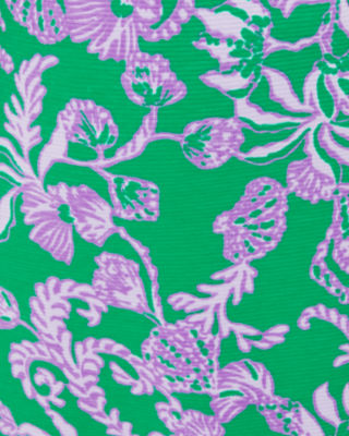 Montrey Stretch Shift Dress, Brazilian Green Salty Sandbar, large image 5