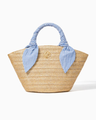 Malia Mini Straw Bag, Gold Metallic, large - Lilly Pulitzer