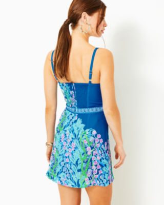 LILLY PULITZER NETTIE SKIRTED ROMPER 