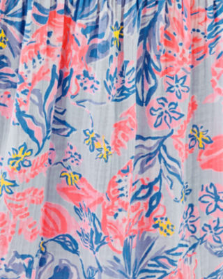 Kique Long Sleeve Cover-Up, Multi Elephant Splash, large image 7