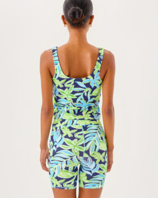 Lilly Pulitzer Upf 50+ Luxletic Ari Reversible Active Tank In Multi