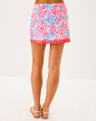 Michelina Mini Skort, Resort White Lil Sun Sea Sand, large image 2