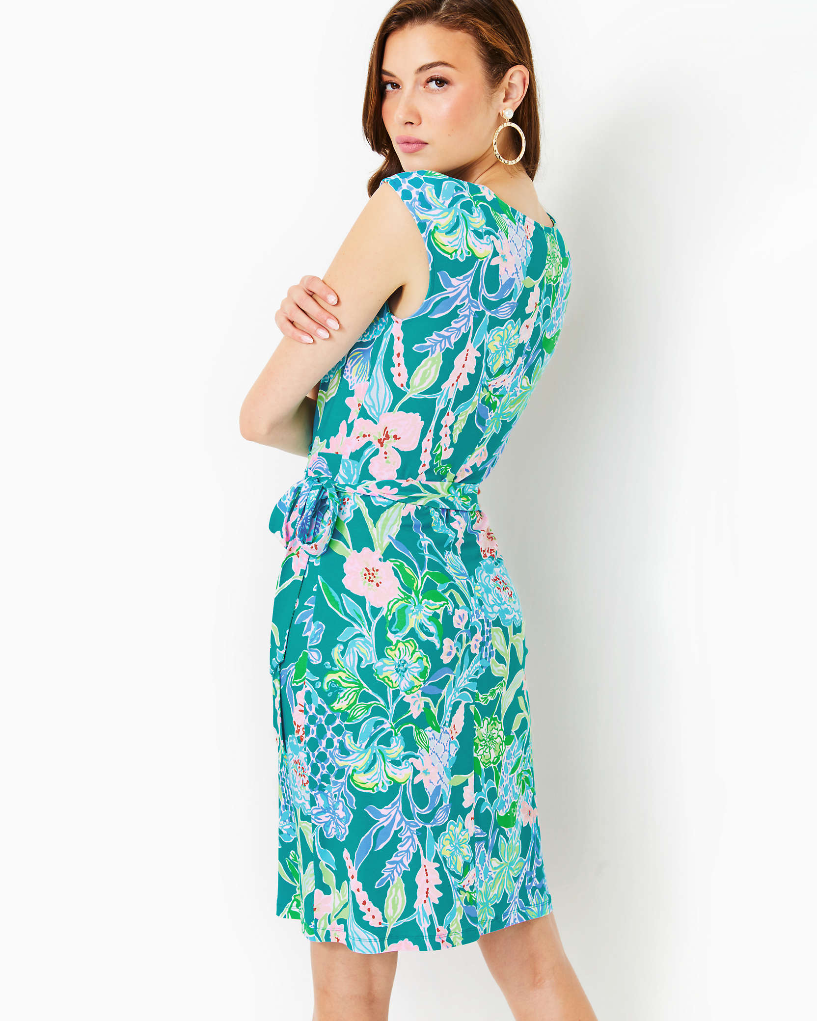 Shop Lilly Pulitzer Toryn Dress In Multi Hot On The Vine