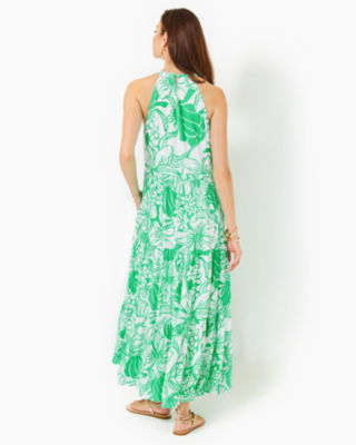 Beccalyn Maxi Dress, Spearmint Oversized Kiss My Tulips, large image undefined