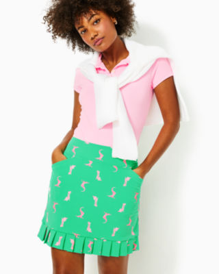 UPF 50+ Luxletic 17" Monica Pleated Skort, , large - Lilly Pulitzer