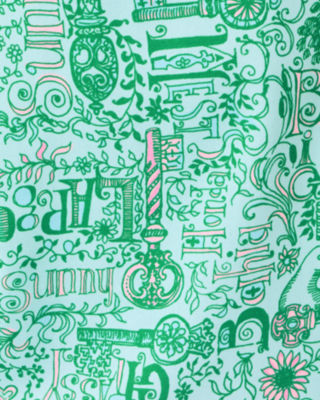 Sea View Linen Button Down Shirt, Bunny Blue Key West Destination, large image 4