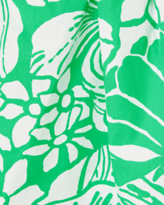 Ritamarie Cotton Ruffle Dress, Spearmint Oversized Kiss My Tulips, large image undefined