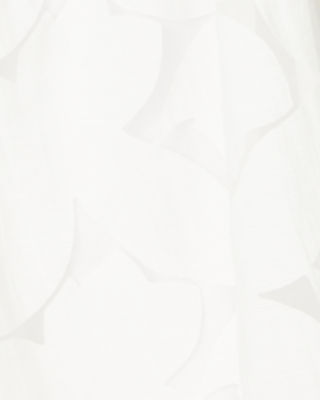 Amrita Shirtdress, Resort White Flora Faille, large image undefined