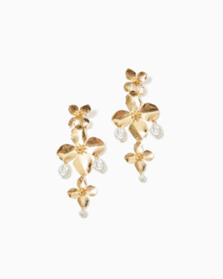 Via Flora Earrings, , large  - Lilly Pulitzer