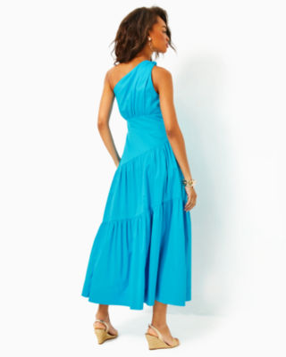 Lucilyn One-Shoulder Maxi Dress | Lilly Pulitzer
